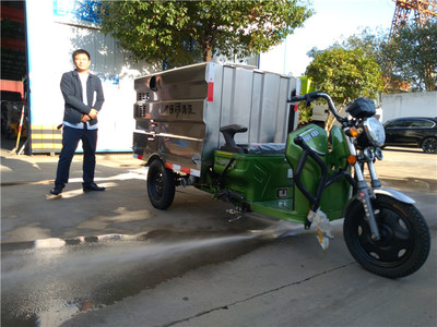 驚喜來襲！湖北程力600L電動三輪高壓清洗車，價(jià)格優(yōu)惠，買到就是賺到，助力高效清洗與保潔
